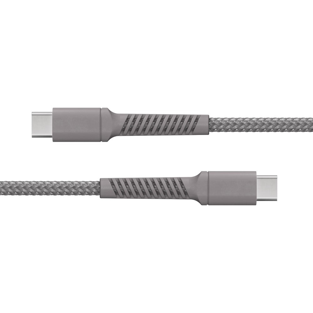 X2O Longlife USB-C til USB-C Kabel - 2m / 100W - Grå