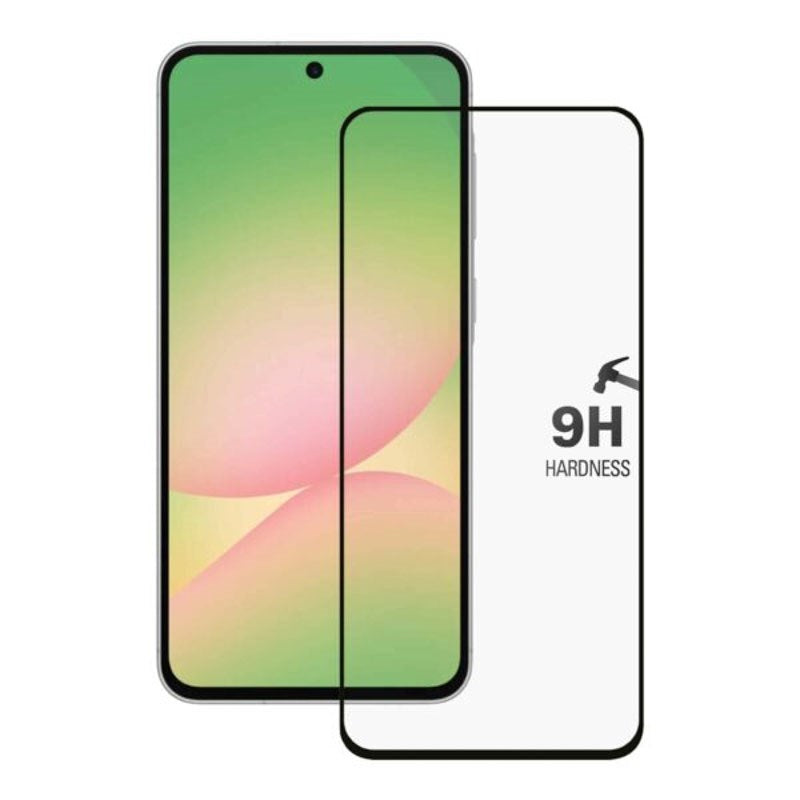 X2O Samsung Galaxy A57 9H Hærdet Skærmbeskyttelsesglas - Full Fit - Gennemsigtig
