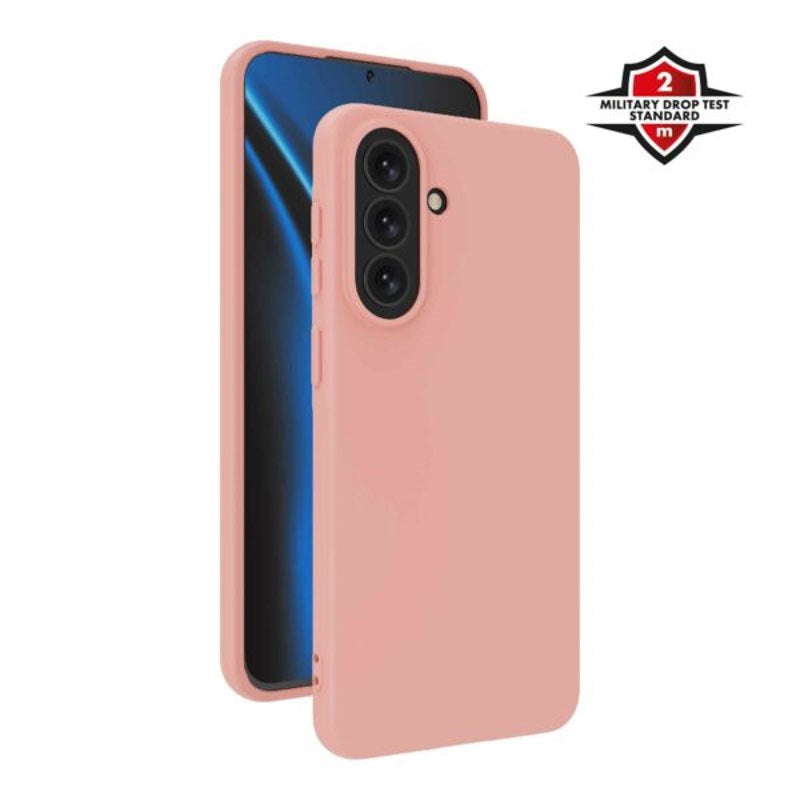 Samsung Galaxy A57 X2O Color Soft Bagside Cover - Lyserød