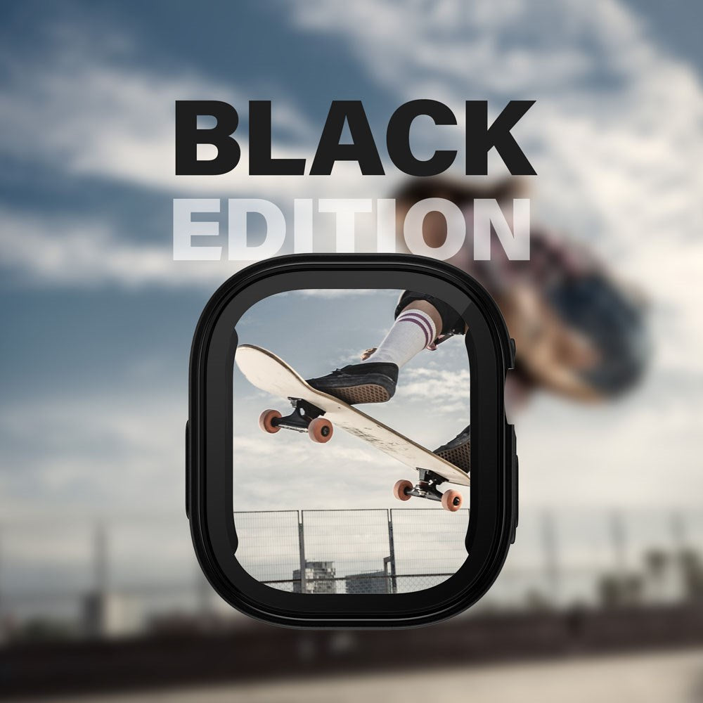 PanzerGlass Apple Watch Ultra 3/2/1 (49mm) Snappie Full Body Cover + Indbygget Skærmbeskyttelse - Sort