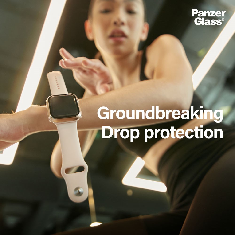 PanzerGlass Apple Watch Ultra 3/2/1 (49mm) Snappie Full Body Cover + Indbygget Skærmbeskyttelse - Sort