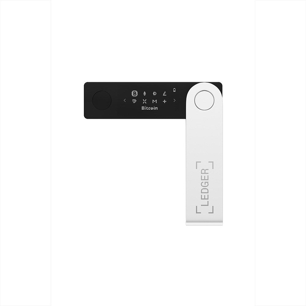 Ledger Nano X Crypto Hardware Wallet - Bluetooth - Onyx Black
