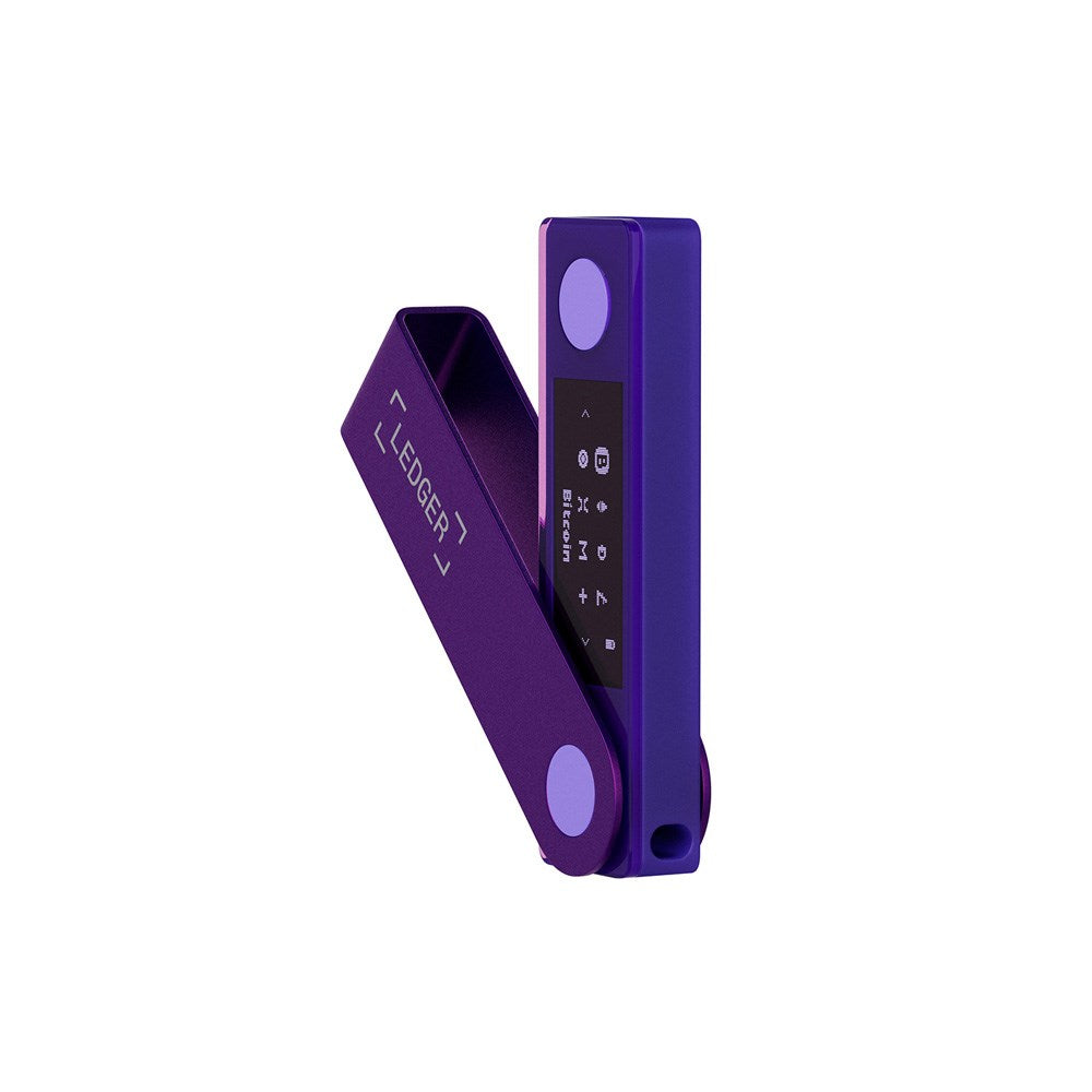 Ledger Nano X Crypto Hardware Wallet - Bluetooth - Amethyst Purple