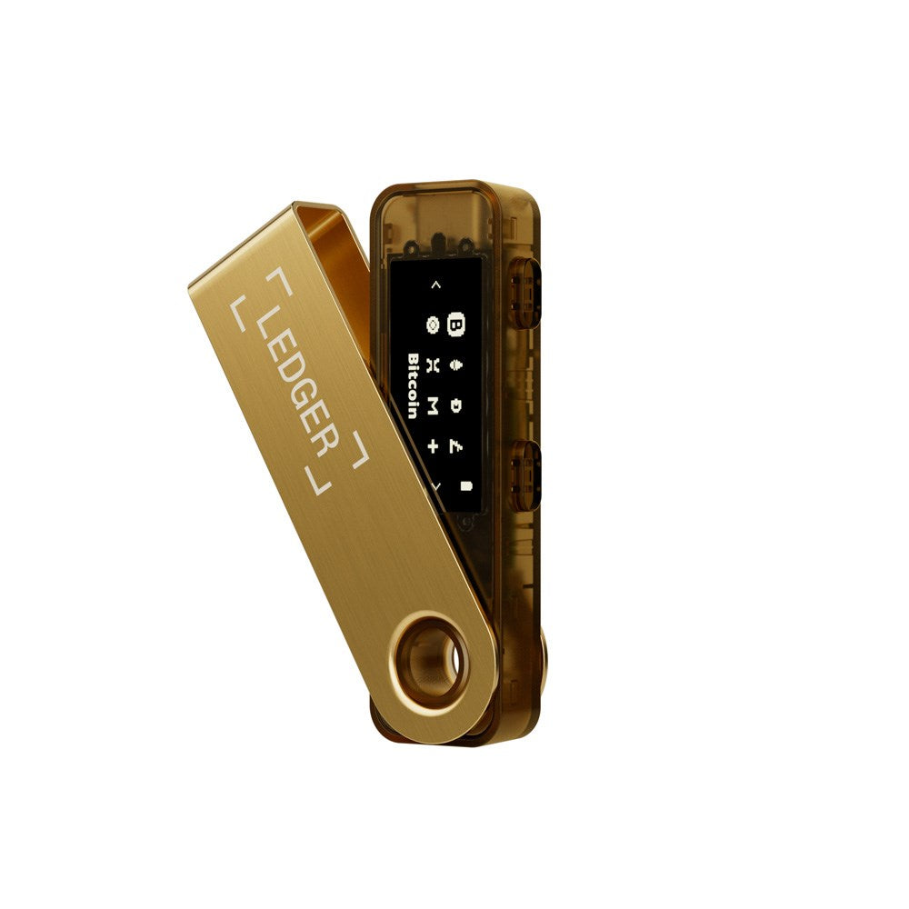 Ledger Nano S Plus Crypto Wallet - Gold