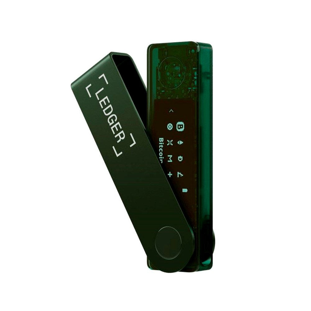 Ledger Nano X Crypto Hardware Wallet - Bluetooth - Emerald Green