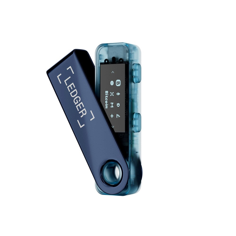 Ledger Nano S Plus Crypto Wallet - Neptune Blue