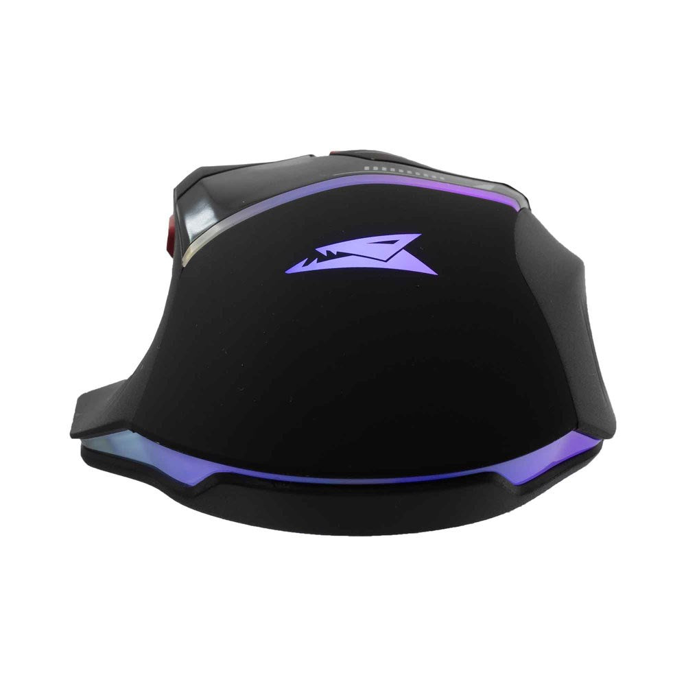 Baracuda MANTA 8D / 12800 DPI Gaming Mus - Sort