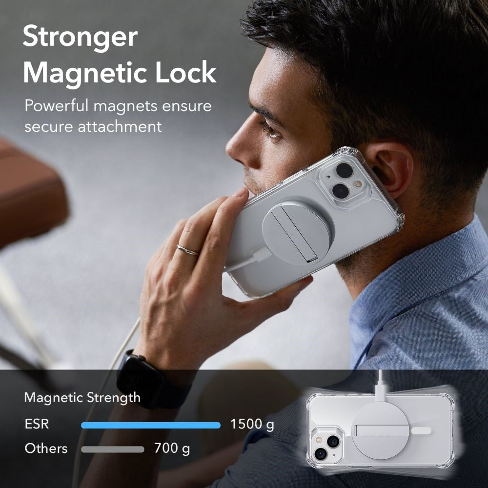 iPhone 14 Pro Max ESR Air Armor Halolock Bagside Cover - MagSafe Kompatibel - Gennemsigtig