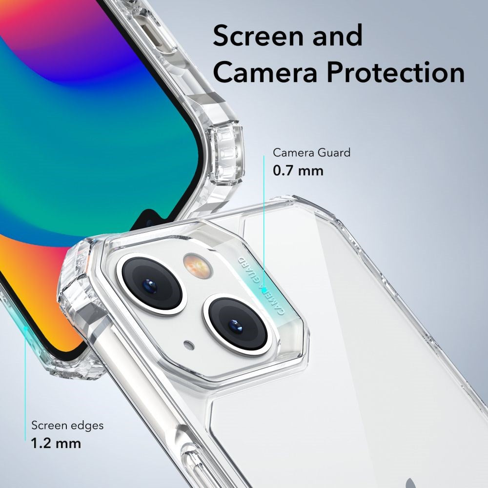 iPhone 14 Plus Bakdeksel ESR Air Armor Clear Hard Deksel - Gjennomsiktig