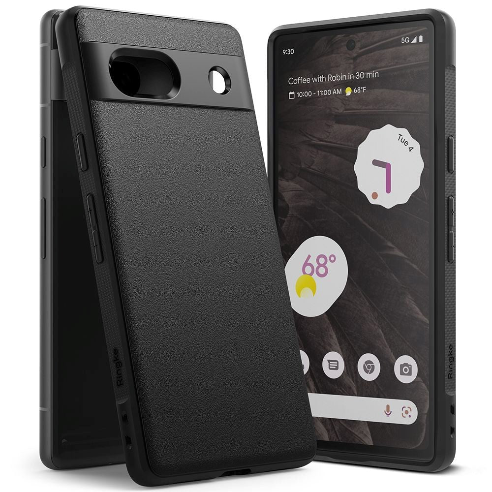 Google Pixel 7A Ringke Onyx fleksibelt bakdeksel - svart
