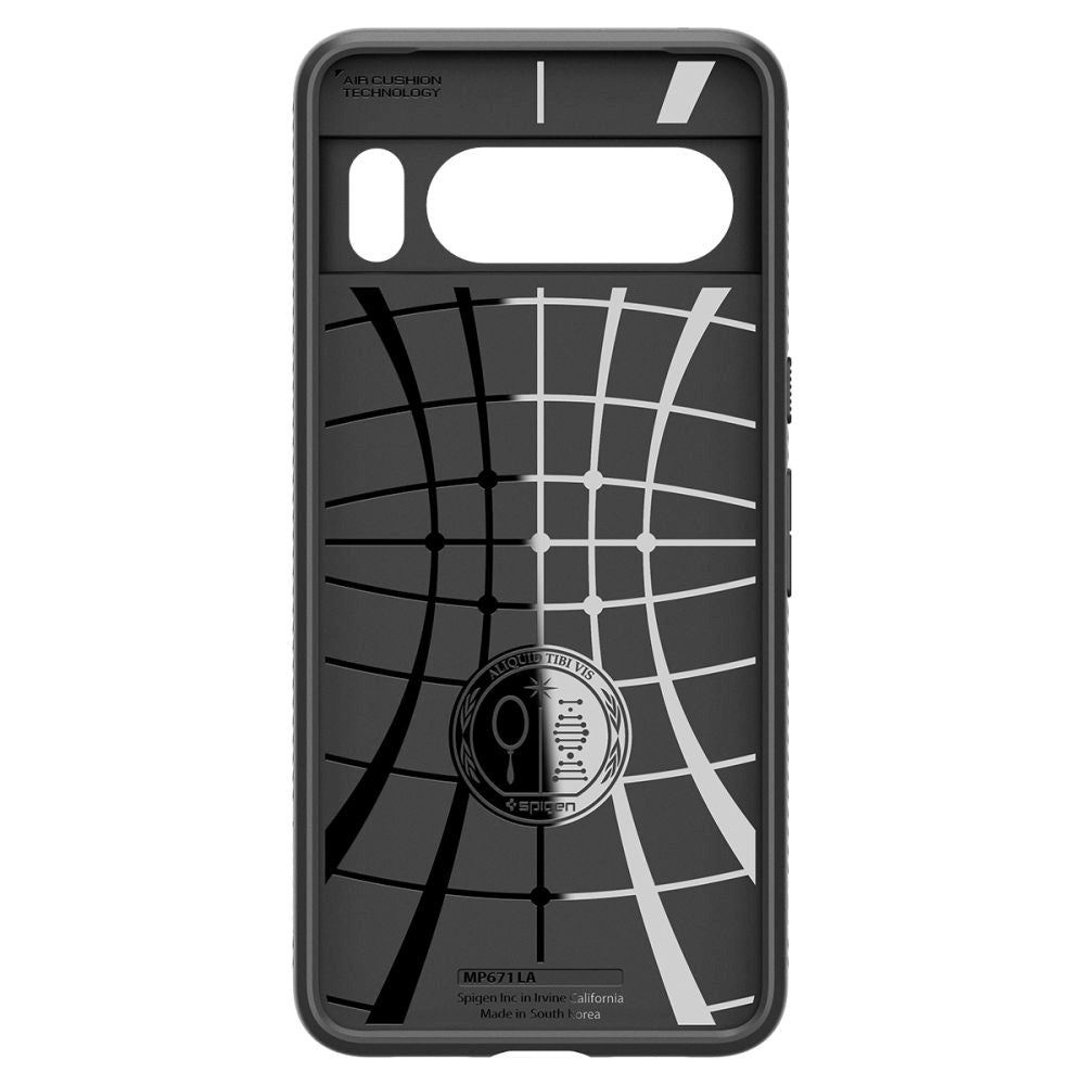 Google Pixel 8 Pro Spigen Liquid Air Bagside Cover - Sort