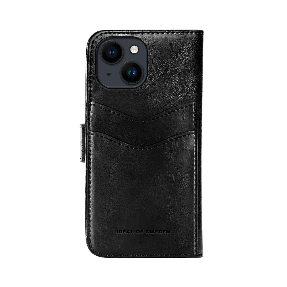iDeal Of Sweden iPhone 14 / 13 Magnet Wallet+ Flip Deksel - Svart