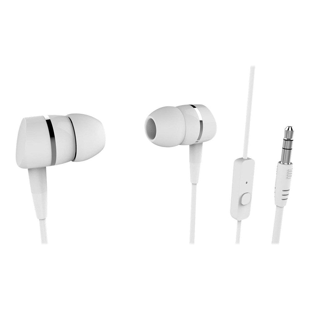 Vivanco In-Ear Høretelefoner m. 3.5mm Stik - Hvid