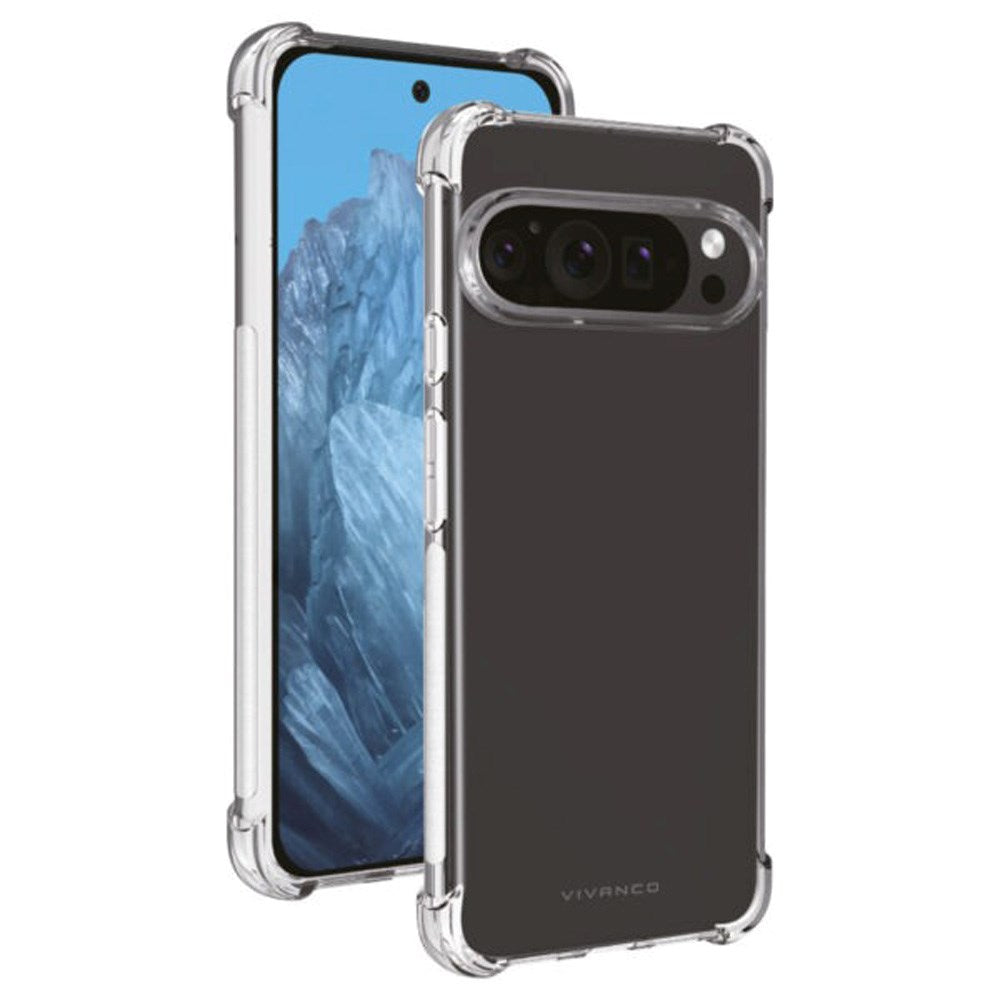Vivanco Anti-Shock Cover - Google Pixel 9 / 9 Pro - Gennemsigtig