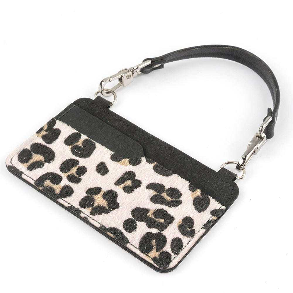 4Smarts DressUP Mobilholder m. Rem- og kortholder - Leopard