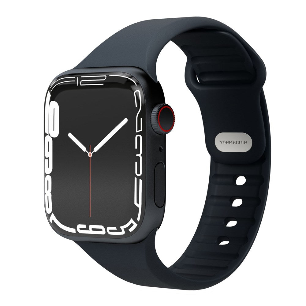 Vonmählen Apple Watch (38/40/SE/41/42 mm) Classic Band 2 Resirkulert silikonstropp - blå