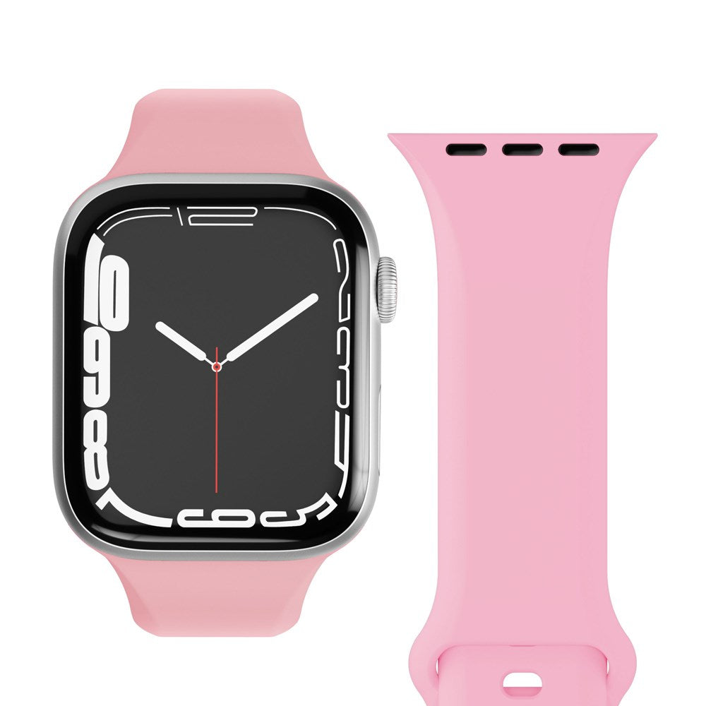 Vonmählen Apple Watch (42/44/SE/45/46/49 mm) Classic Band 2 Resirkulert silikonstropp - Rosa