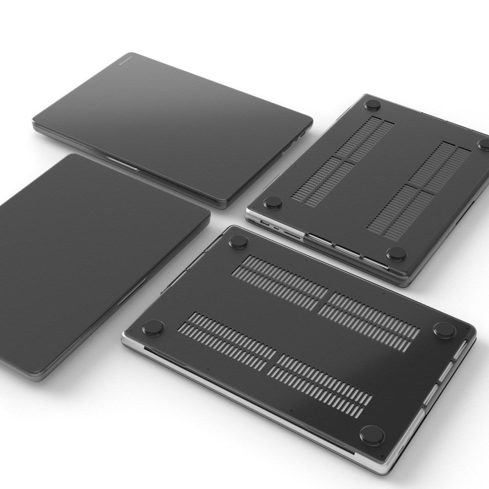 Vonmählen Transparent Case - MacBook Air 13" M2/M3/M4 (2022-2025) - Gjennomsiktig/Sort