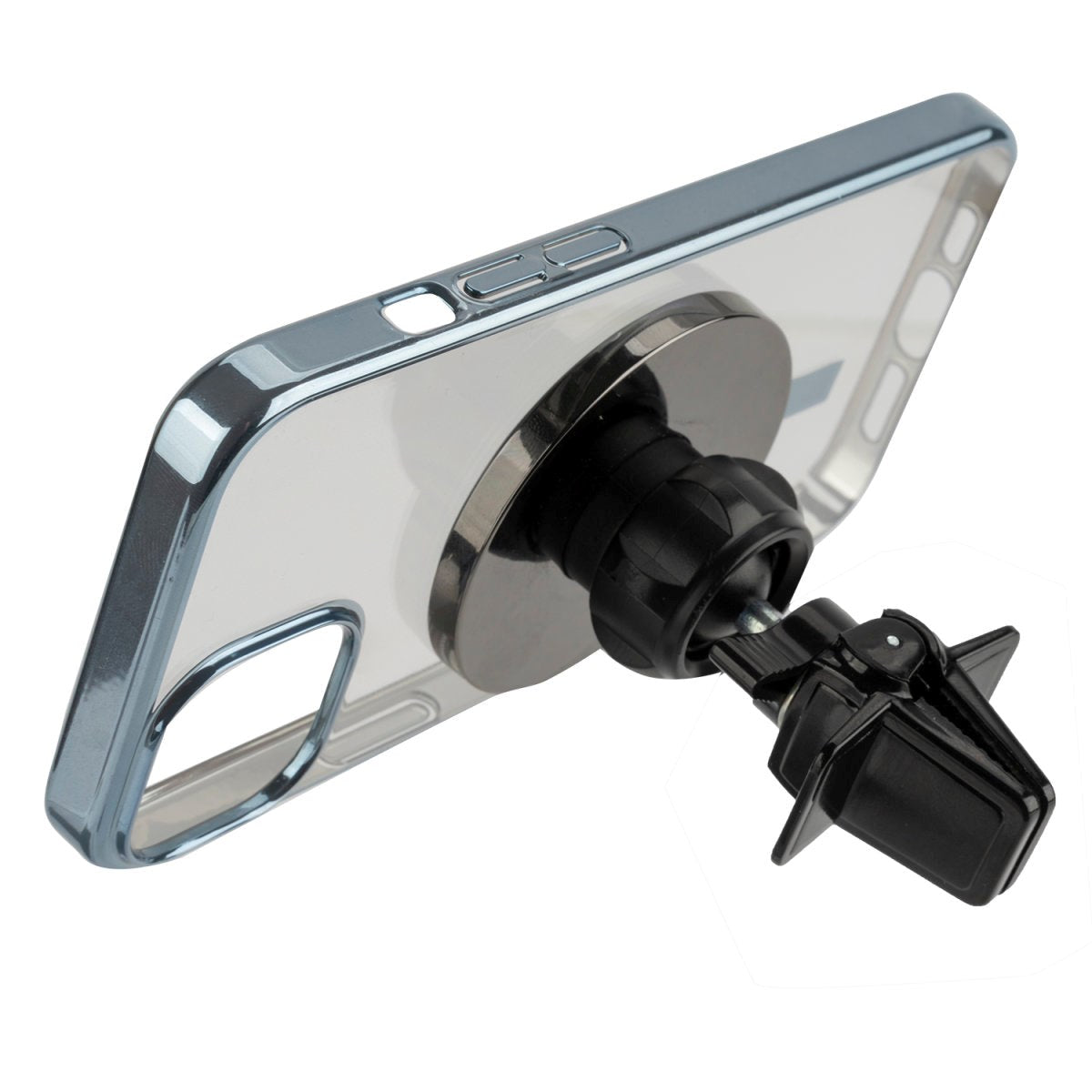 4smarts UltiMag Clamp MagSafe-kompatibel biltelefonholder - svart