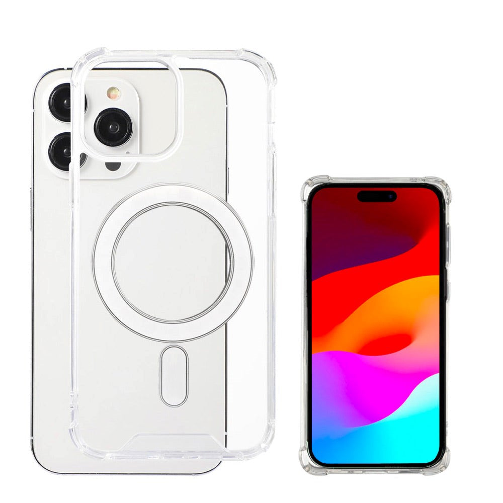 iPhone 15 Pro 4smarts IBIZA Case - MagSafe Kompatibel - Gennemsigtig