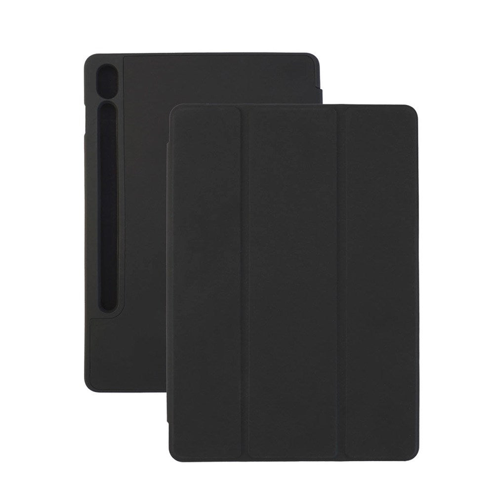 Samsung Galaxy Tab S9 4smarts Basic Folio Cover m. Penneholder - Svart