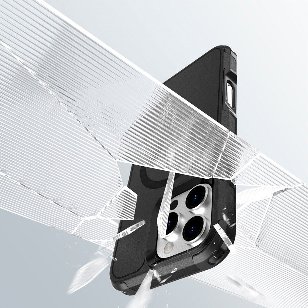 iPhone 16 Pro 4smarts Defend Bakdeksel - MagSafe-kompatibelt - Svart