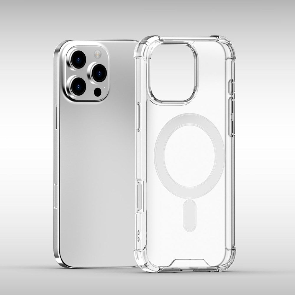 iPhone 16 Pro Max 4smarts IBIZA-deksel - MagSafe-kompatibel - Gjennomsiktig