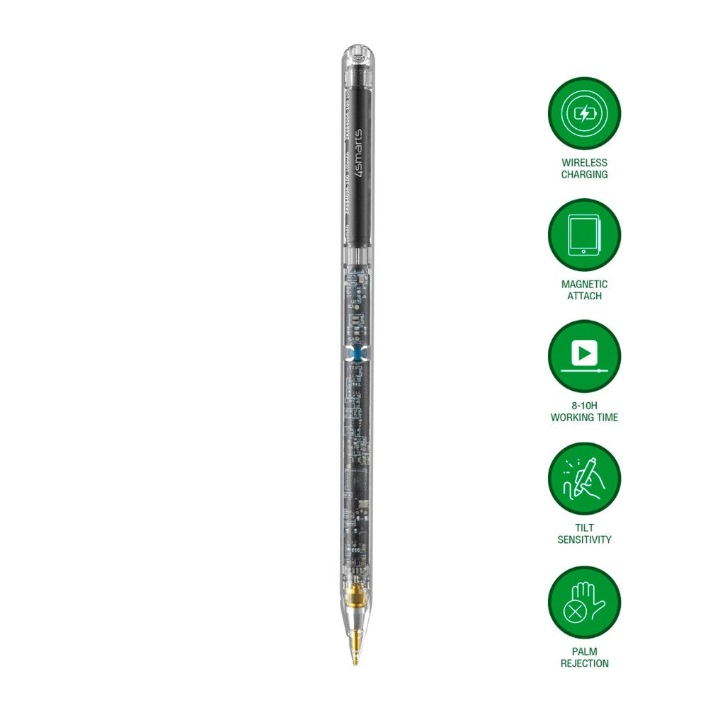 Active Stylus Pencil Pro Lucid - 4smarts - Gjennomsiktig
