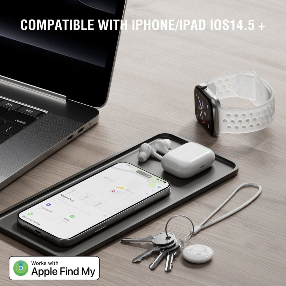 4Smarts SkyTag Location Finder Sporingsenhed - 2 Stk. - Hvid