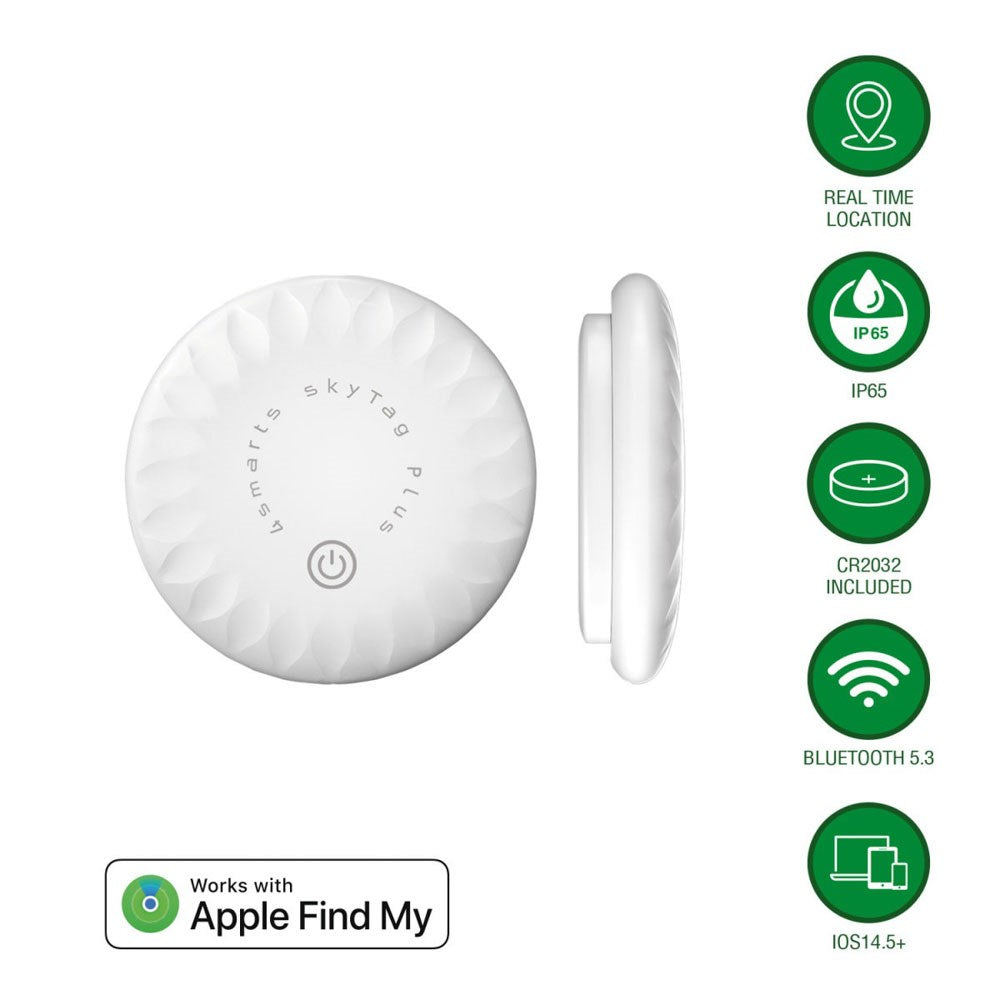 4Smarts SkyTag Location Finder Sporingsenhed - 2 Stk. - Hvid