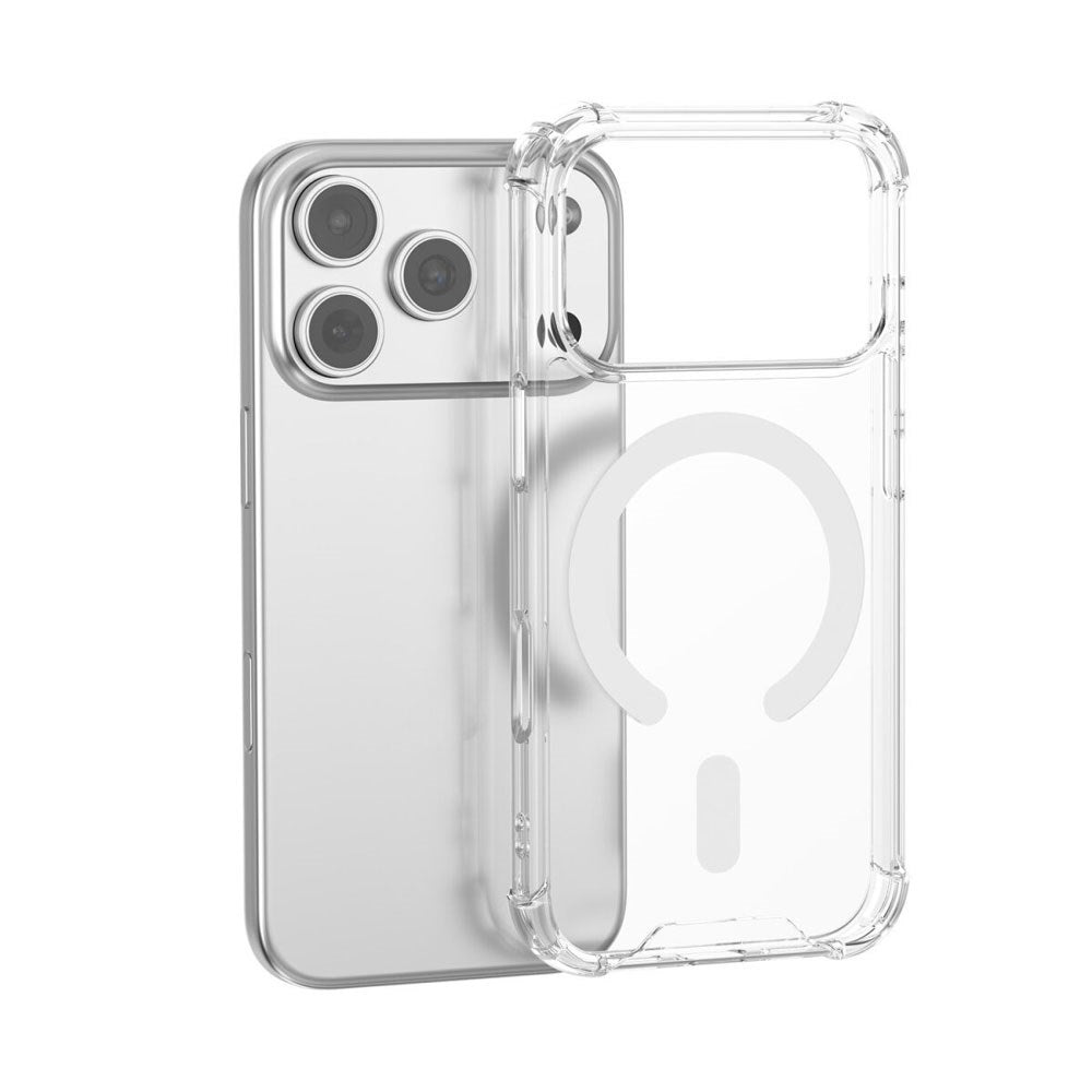 4Smarts iPhone 17 Pro IBIZA Hybrid Case - MagSafe Kompatibel - Gennemsigtig