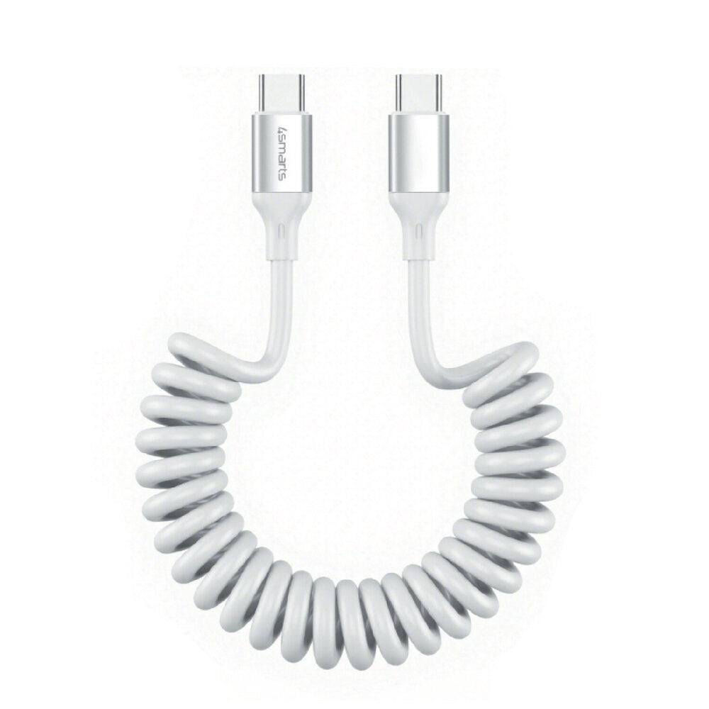 4smarts USB-C til USB-C Kabel - 100W - 50cm - Hvid