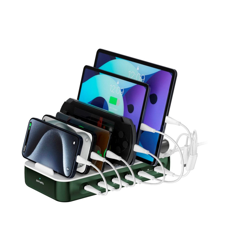 4smarts - Opladningsdock 100W - 9-i-1 - Grøn