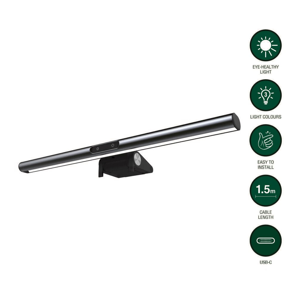 4smarts LightBar Skærmlampe - Grå