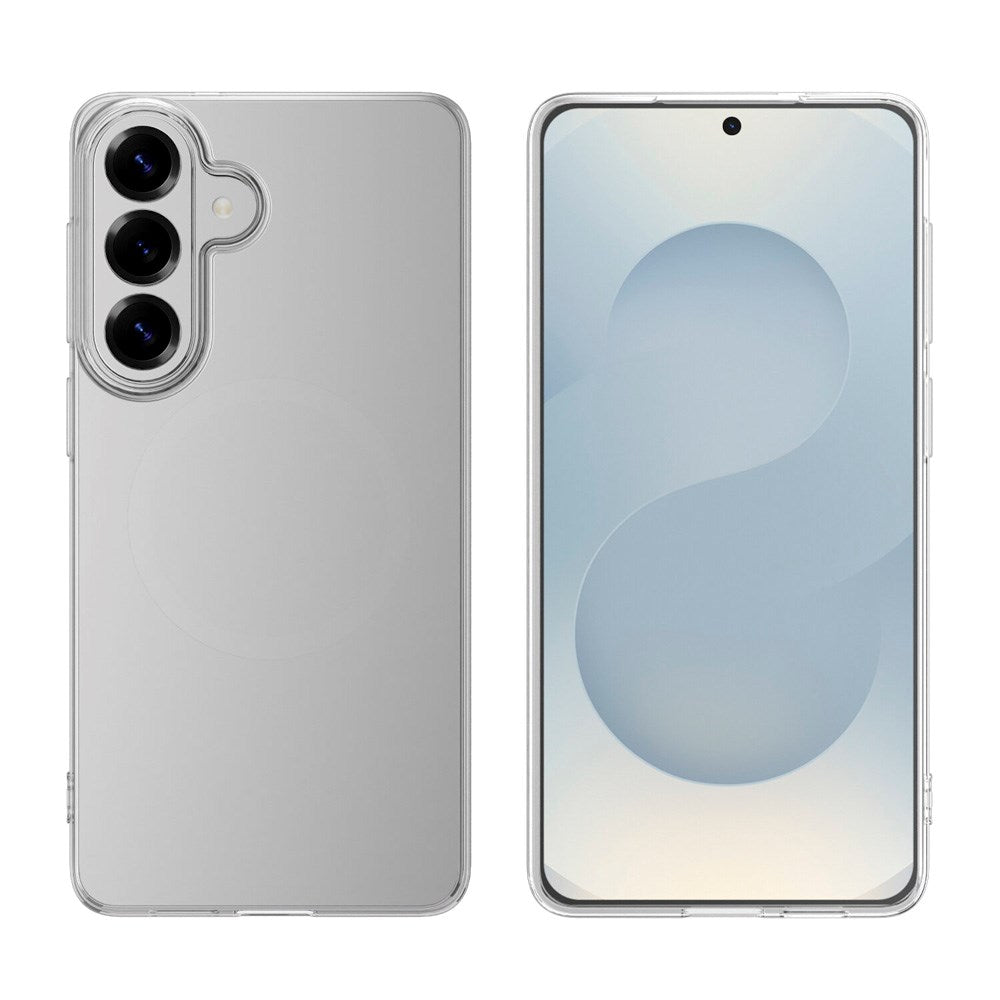 4smarts Samsung Galaxy S26 2-i-1 Beskyttelsessæt - Cover & Skærmbeskyttelsesglas - Gennemsigtig