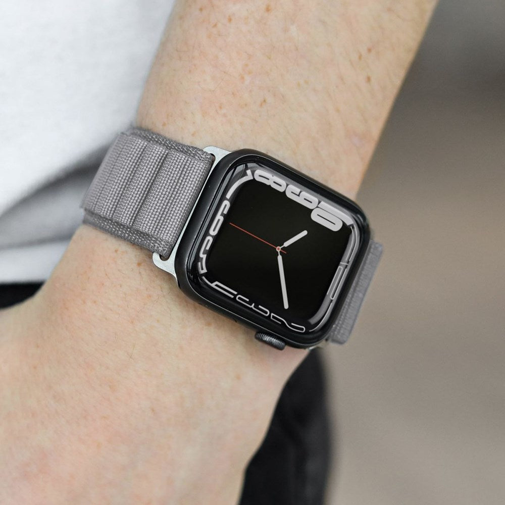 Vonmählen Apple Watch (38/40/SE/41/42mm) Action Loop Nylon Watch Strap - Grå