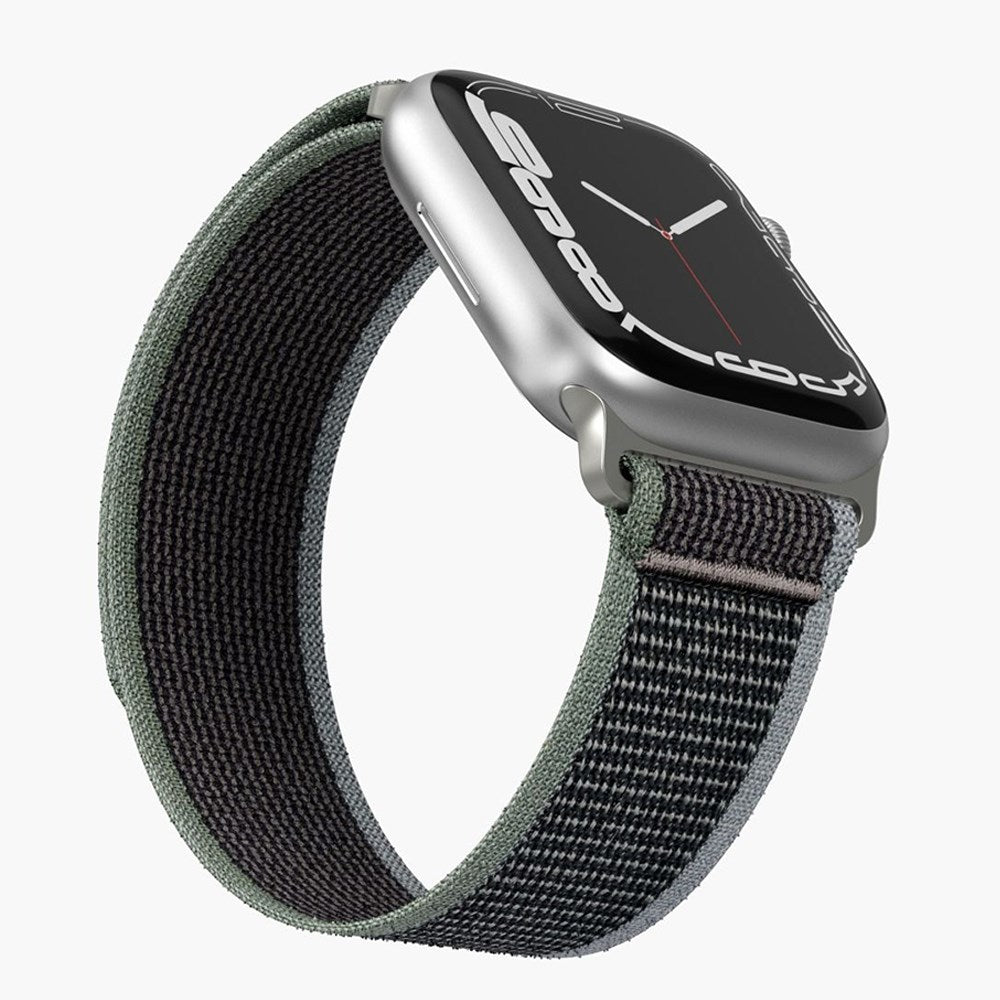 Vonmählen Apple Watch (38/40/SE/41/42 mm) Trekking Loop Nylon Watch Strap - Svart / Blå