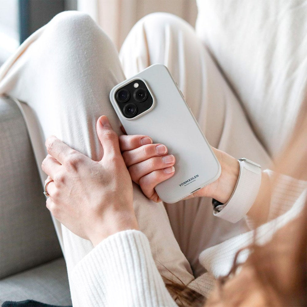 Vonmählen iPhone 14 Pro Eco Silikon Bakdeksel - MagSafe kompatibel - Grå