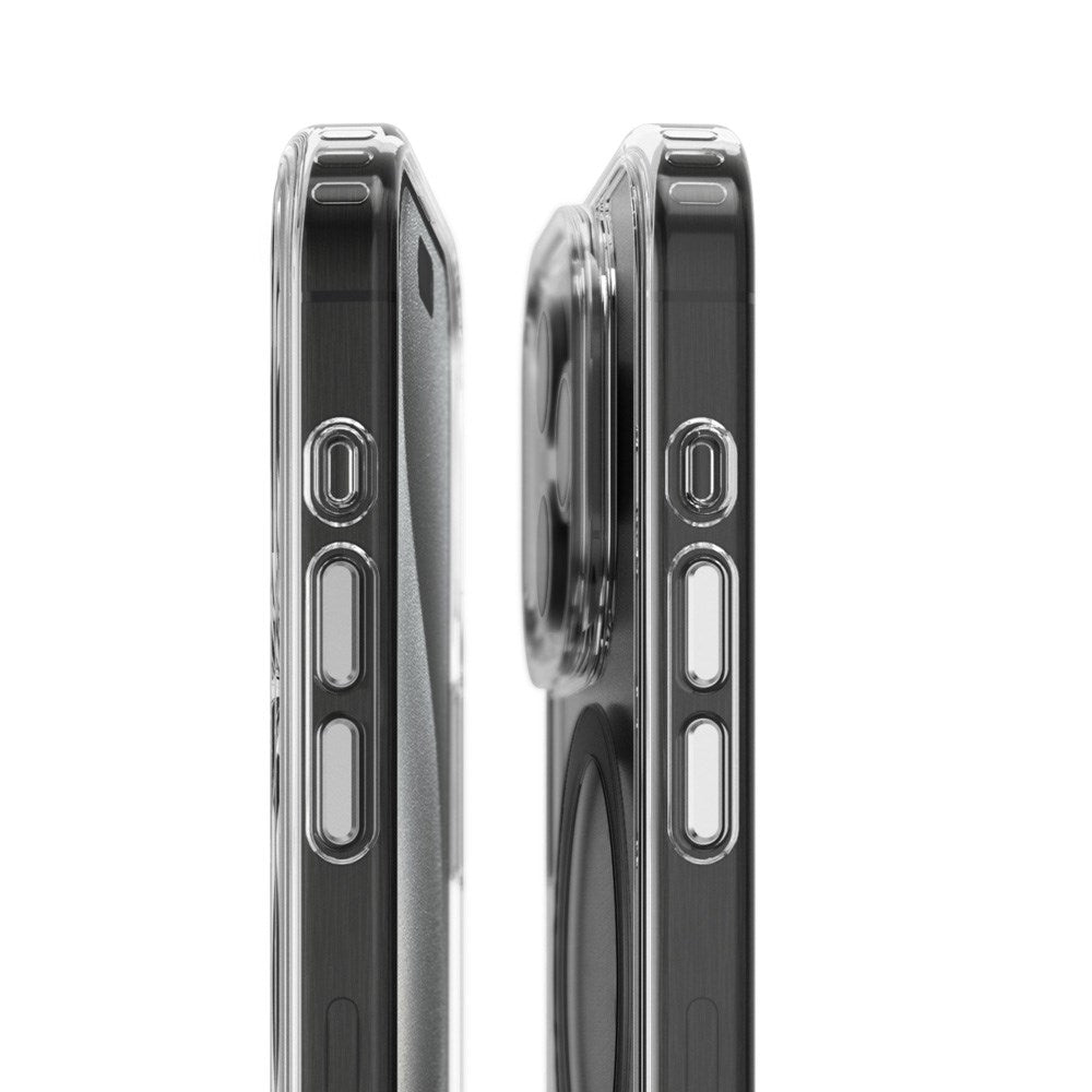 Vonmählen iPhone 16 Pro Transparent Bakdeksel - MagSafe-kompatibel - Svart