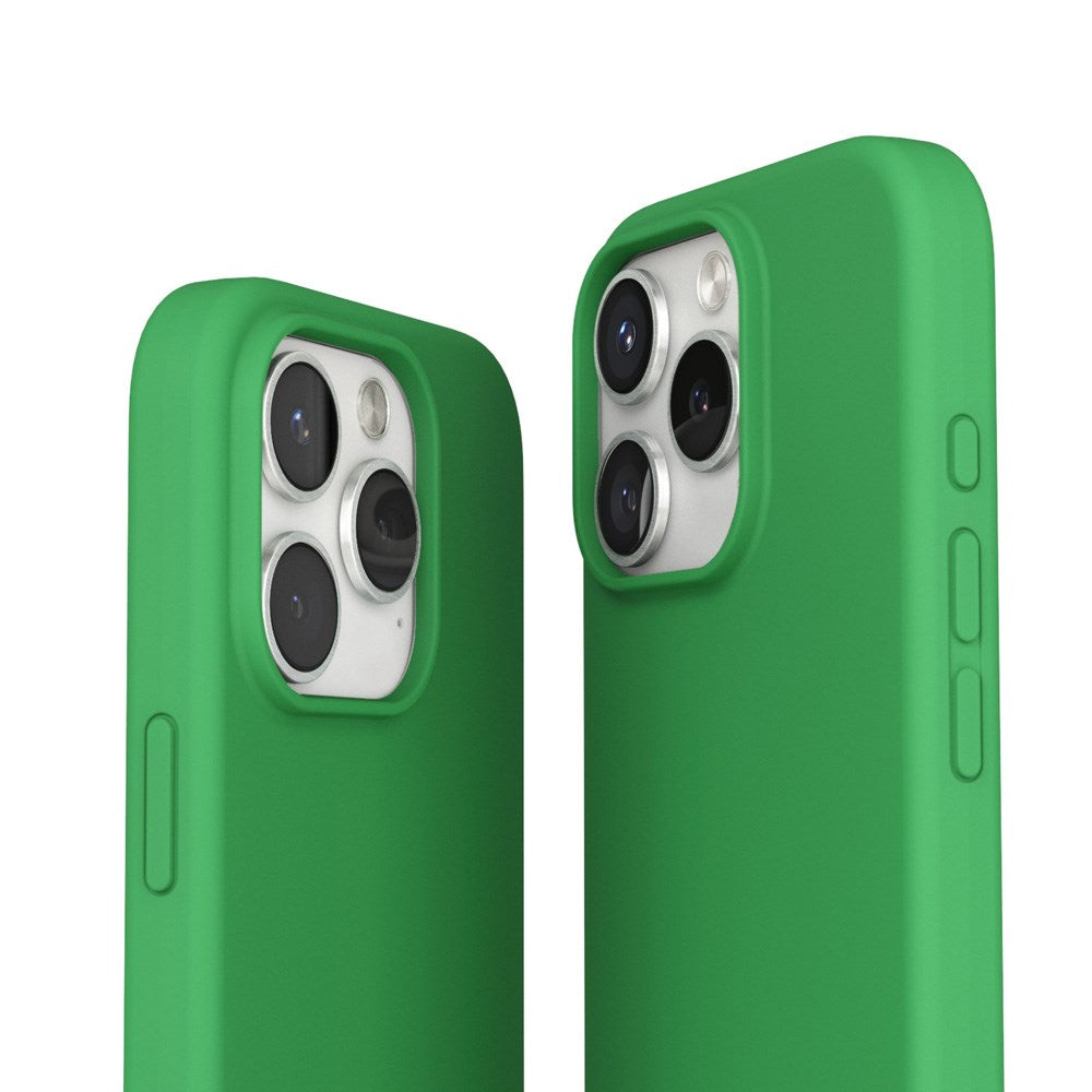 Vonmählen iPhone 16 Pro Eco Silikon Bakdeksel - MagSafe-kompatibel - Green Haven