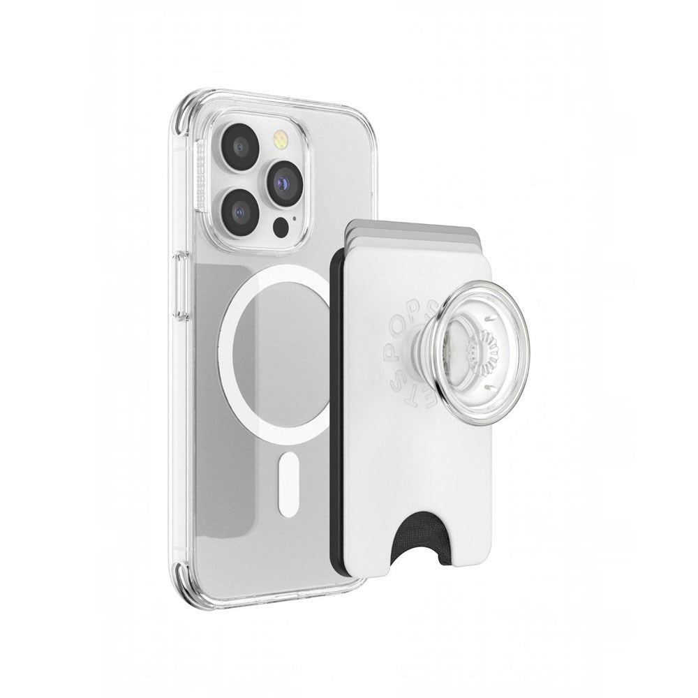 POPSOCKETS PopWallet MagSafe - Hvid