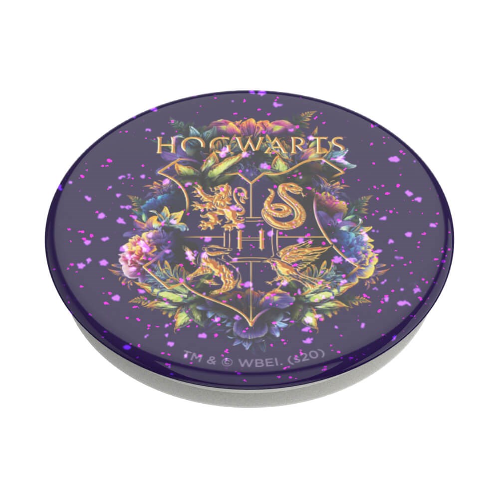 POPSOCKETS PopGrip - Glitter Galtvort Floral - Stativ & Grips