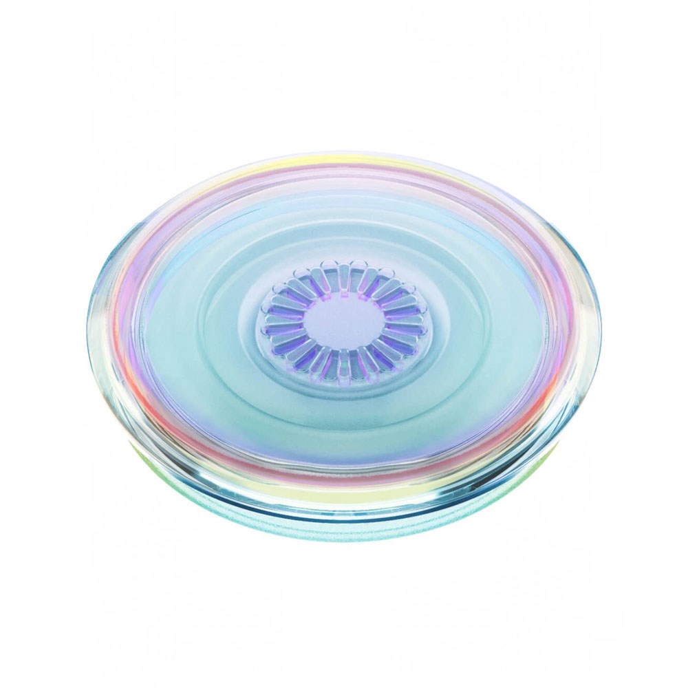 POPSOCKETS PopGrip Aftageligt Greb m. Standerfunktion - Clear Iridescent