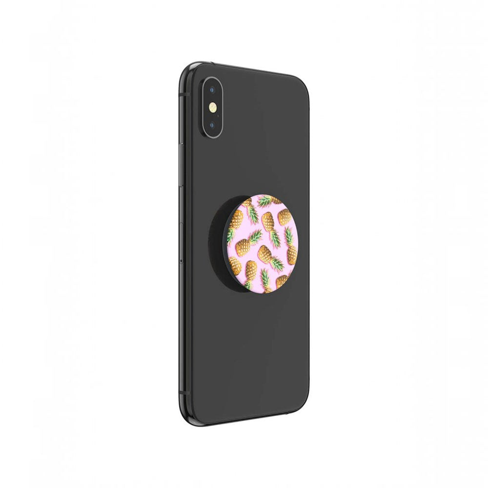 POPSOCKETS Basic Grip med Standerfunktion - Pineapple Palooza