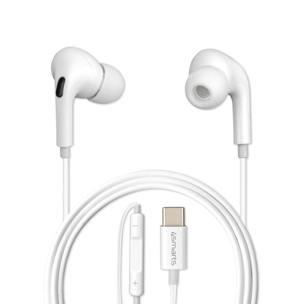 4smarts Melody Digital Basic Headset med USB-C Kabel - Hvid