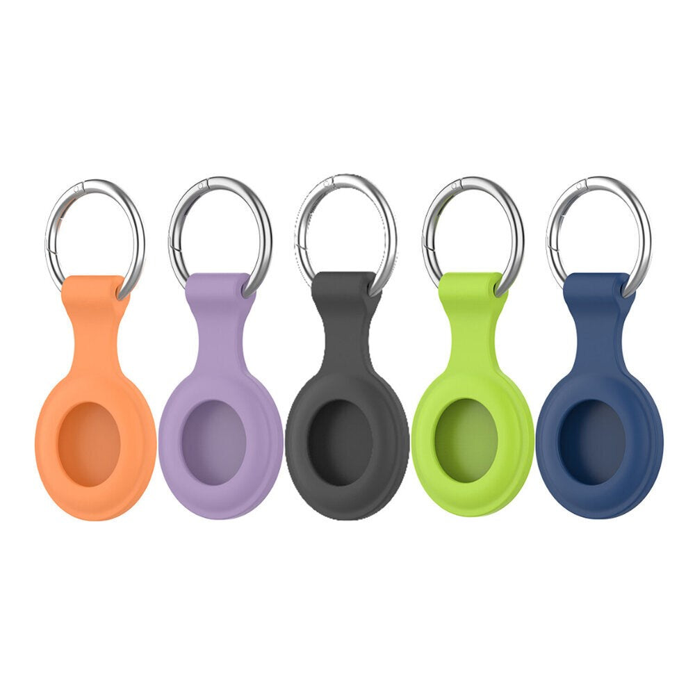 4smarts AirTag Silikone Case m. Nøglering - 5 stk. - Multi