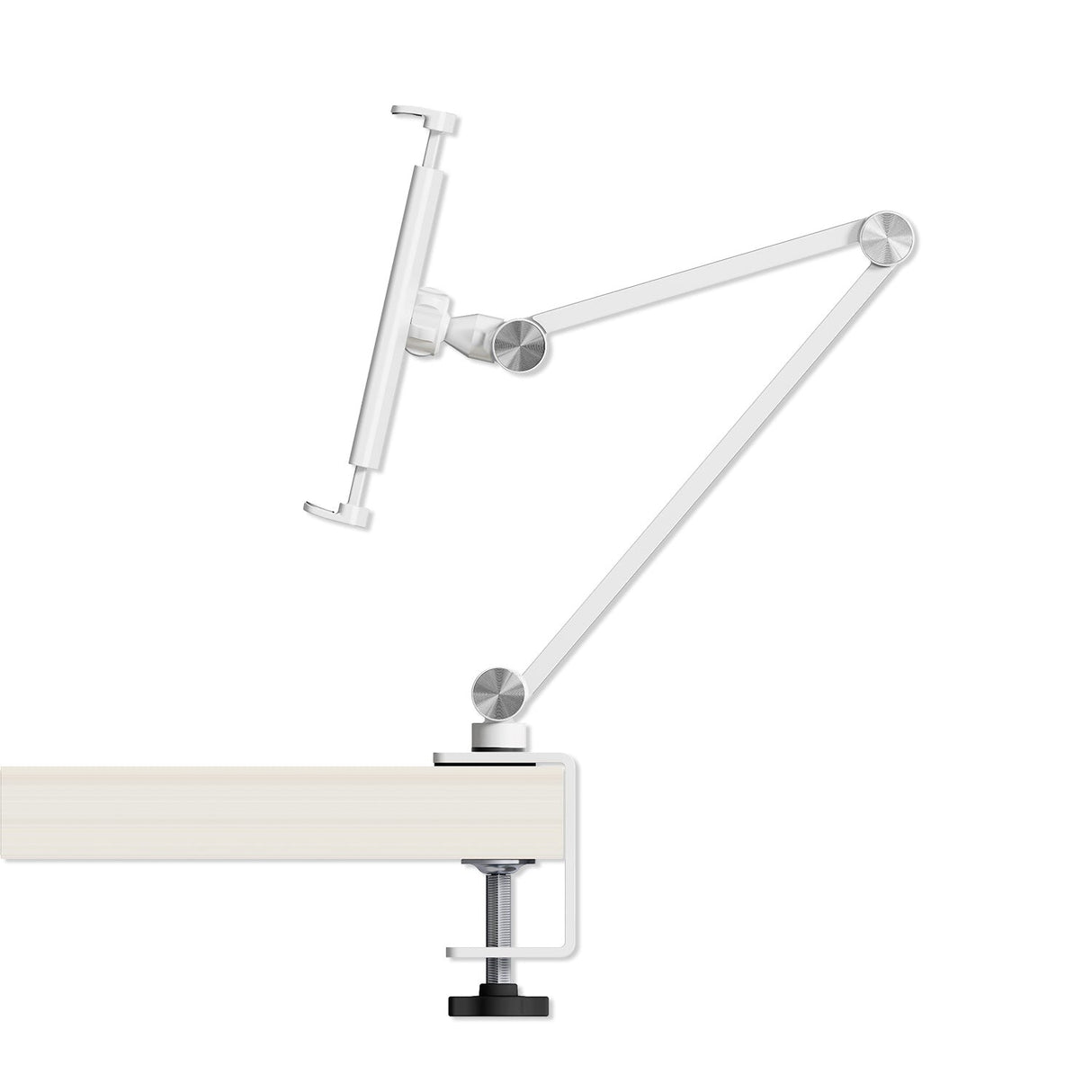 4Smarts ErgoFix H9 Universal skrivebordsholder for smarttelefoner og nettbrett - Hvit