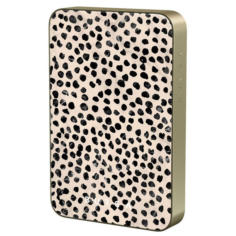 Burga 20W MagSafe PowerBank m. Trådløs lading og USB-C-kontakt - Almond Latte