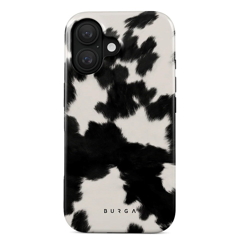 Burga iPhone 16 Tough Fashion Cover - MagSafe Kompatibel - Achromatic