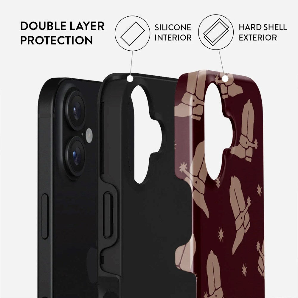 Burga iPhone 16 Tough Fashion Case - Hei